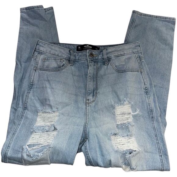 Hollister Denim - 🔸BUNDLE ONLY🔸|EUC| HOLLISTER Ultra High Rise Distressed Mom Jeans